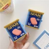 Airpods Case 1/2 3D Canned luncheon Meat Silicone Protecting Cover for Apple Air pod Pro Wireless Bluetooth Headset Accessories