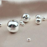  china supplier 925 silver loose gemstone beads