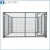  Supply Heavy Duty Black Dog Kennels Two Doors Large Animal Cage