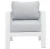 Import Aluminum Frame with Sprying Workership Simply Clean Style Garden Sofa Set/HB41.9519 from China