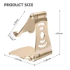 aluminum tablet holder stand tablet display stand with adjustable dual foldable aluminum alloy