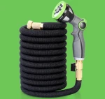 Amazon Hot Sale 25ft Flexible Expanding Garden Hose With ABS Sprayer Telescopic Magic Water Garden Hose