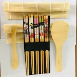 Amazon hot sale bamboo sushi mat set food grade sushi kit sushi tools