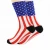 Import Amazon Wish hot selling American flag striped cotton socks men crew sport sock from China