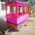 Import Amusement park kids rides trackless sightseeing train battery operated in mall from China