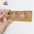 Import ANA  Wall Hooks Hangers Bamboo Wood Waterproof Stick on Hooks for Hanging Robe, Coat, Towel, Keys, Bags from China