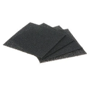 Anti-aging activated carbon sponge filter mesh washable anti moisture antibacterial activated carbon air filter foam