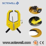 Anti-theft Adjustable Portable Wheel Clamp Lock