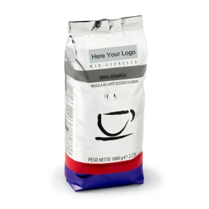100% Arabica 1 Kg Bag - Medium Roasted Coffee Beans Private Label Arabica Coffee