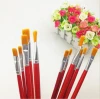Artist professional kits nylon hair brushes oil watercolor acrylic paint brush set