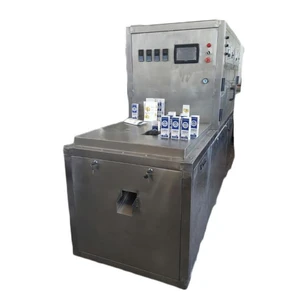 Aseptic milk beverage paper  carton filling forming packing machine for juice