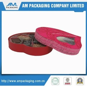 Attractive Heart Shape Gift Packaging Box for chocolates