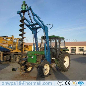 Auger Drilling Machine Tractor
