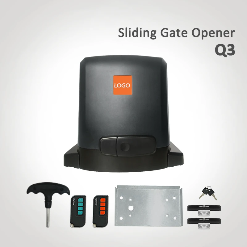 Automatic Control DC Sliding Gate Opener Electric Gate Motor Operator