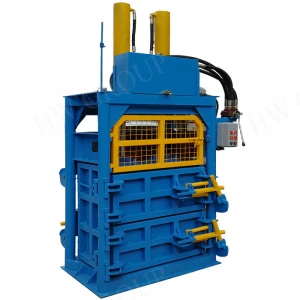 Automatic hydraulic baler for waste paper plastic bottle press machine