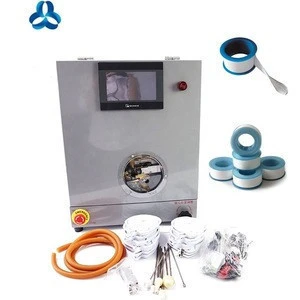 Automatic ptfe thread seal tape wrapping machine for metal pipe threa seal