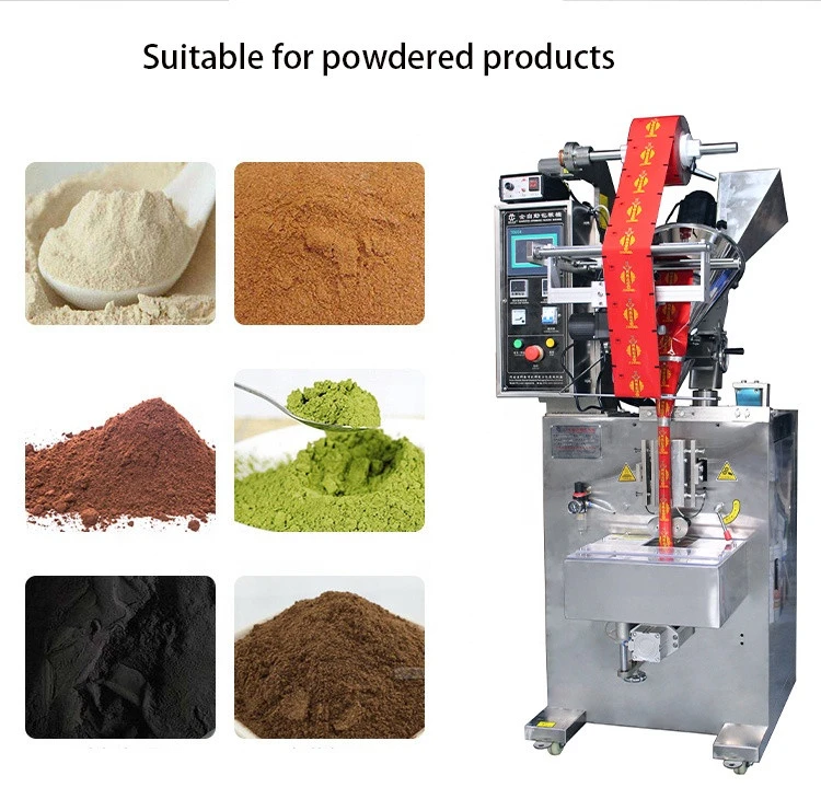 Automatic Seasoning Powder Spices Powder Four Side Seal Powder Packing Machine