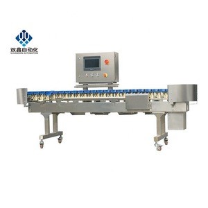 automatic Stainless Steel trepang Grade Automatic cucumber seafood weight classifier fish sorting machine