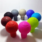 Automobile Silicone Car Gear Shift Knob Cover Shifter Shift Boot Universal Car Truck Protector