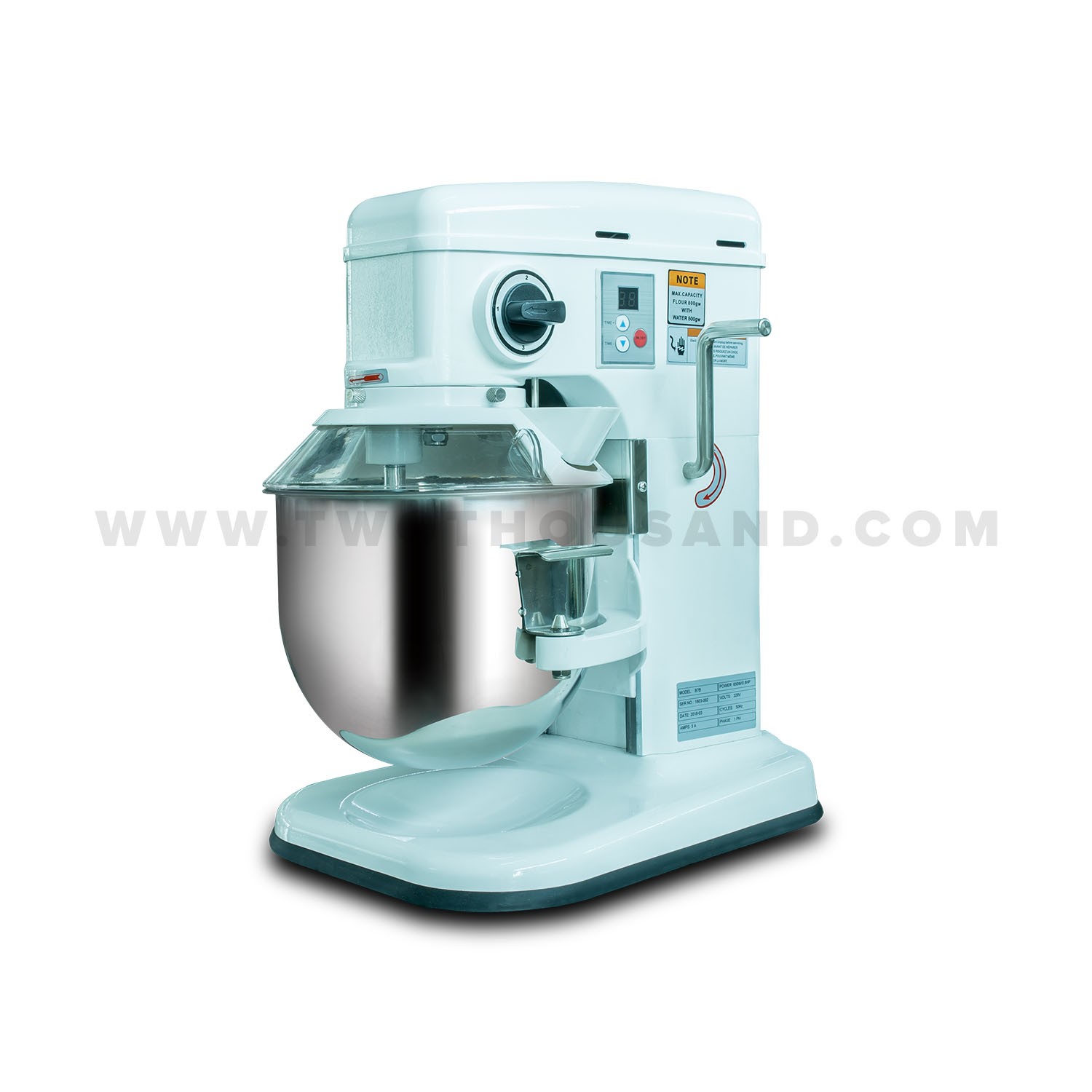 B7B 7L 3 Speed CE Countertop Kitchen Stand Food Baking Mixer for Sale
