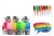 Import Baby Rattle Rainbow Toy kid Pram Crib Handle Wooden Activity Bell Stick Shaker Rattle Baby Gift from China