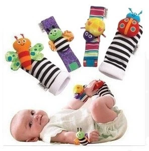 Baby toys newborn foreign trade socks hot selling on amazon