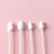 Import Baby Use Big Head Cotton Bud Swab Disposable Paper Stick Cotton Swab from China