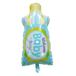 balloons_suppliers Baby Feeding Bottle Birthday Party Decoration Helium Balloon  Its a Boy Gender Reveal Foil Balloon
