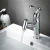 Import Bamboo joint unique design chrome single handle single hole pull out hot and cold water mixer deck mounted water tap from China