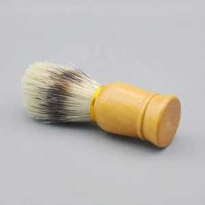 bamboo wood shaving brush cream brush