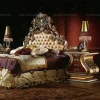 Baroque style romanticism wedding bedroom furniture royal wedding Luxury princess bed