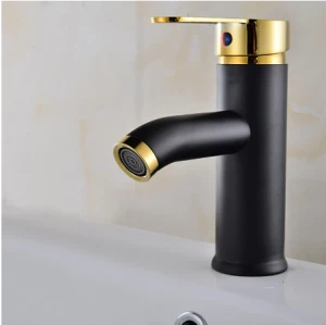 Bathroom Basin Faucet Stainless Steel Sink Tap Single Handle Cold and Hot Mixer Basin Water Tap
