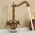 Import Bathroom brass hot and cold water mixer tap kitchen faucet from China