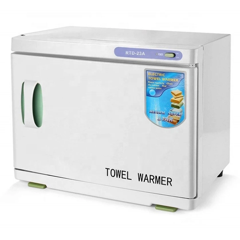 Beauty Equipment Sterilizing Heated Barber Disinfection RTD 23A Salon Spa UV Sterilizer Towel Warmer Cabinet Hot Towel Machine