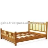 Bed Combination Teak Wood and Bamboo