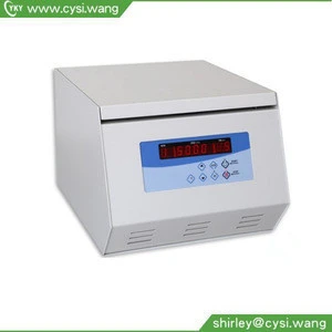 Benchtop digital touch screen low speed laboratory centrifuge
