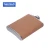 Import Bestsub Supplier 8Oz 240Ml Brown Custom Pu Leather Cover Mini Travel Stainless Steel Whiskey Hip Flask Blank Sublimation For Men from China
