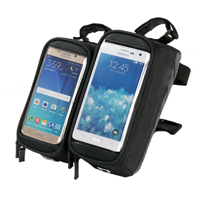 Bicycle Bag Bolsa Bicicleta Road Mountain Bike Handlebar Phone Packet Cycling Pannier Front Frame Bag Touch Screen Phone Bags