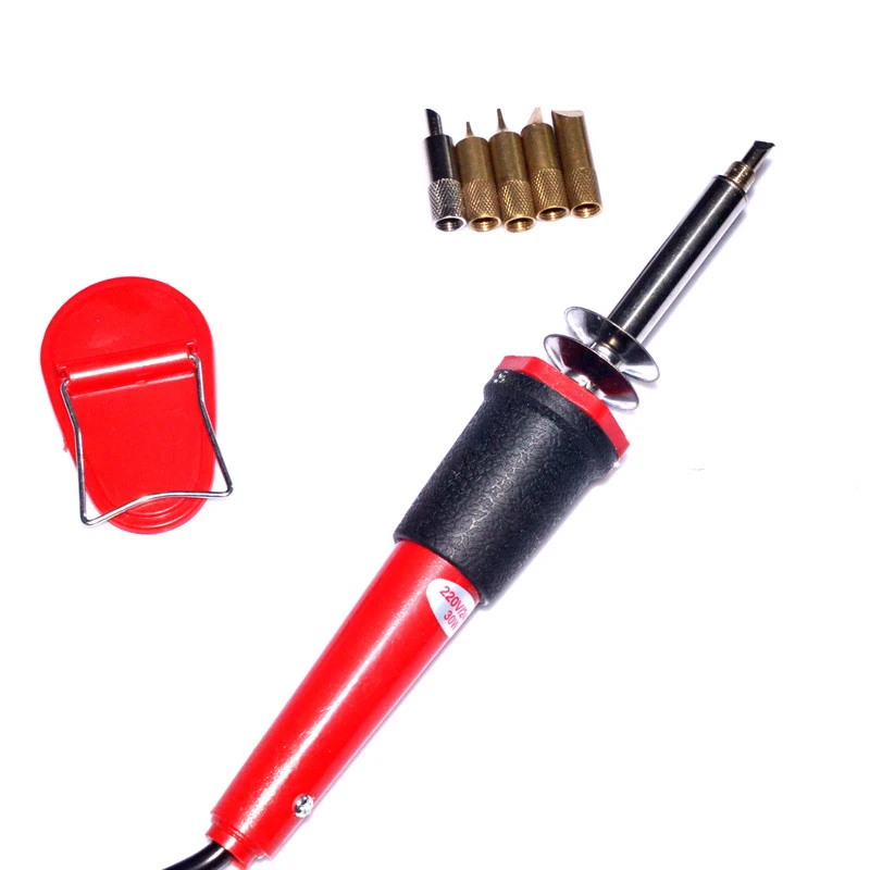 Big 5 tips Cheaper price Electric Welding Solder Wood Burning Tools Pyrography Soldering Iron Kit For Russisa market
