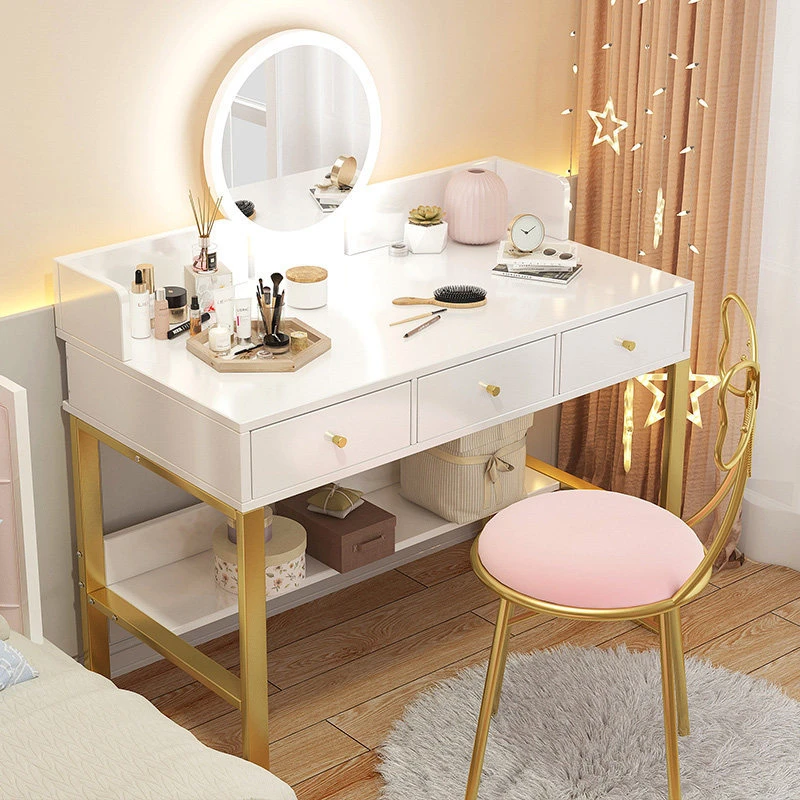 BINGCAI Dresser bedroom dressing table modern simple storage cabinet one small northern Europe makeup table