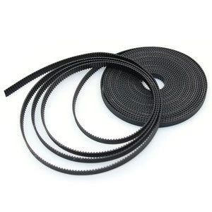 BIQU Cheap Timing Belt rubber width 6mm GT2 Open timing belt industrial For 3D printer