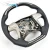 Import Black Carbon Fiber Car Steering Wheel For Toyota Highlander from China