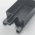 Black Customized Plastic Coffee Machine Parts