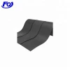 black EPDM NBR customize size self adhesive extruding rubber sheet with adhesive tape