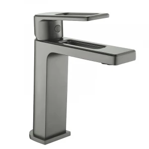 Black Handle Wash Basin Brass Faucet Bathroom Tap Kitchen Sink Faucets