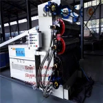 Book match artificial marble making machine