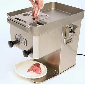 Bowl cutter machine supermarket meat slicer mixer machine freshcutting manual meat mincer