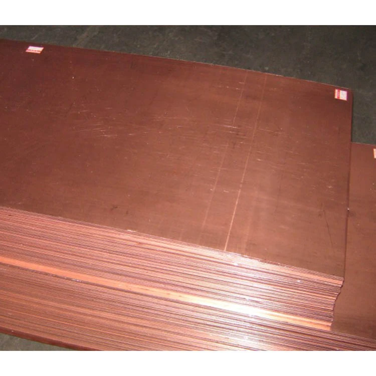 Brand new 2mm copper sheet price with high quality