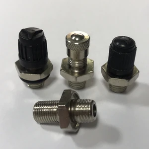 Brass Air Compressor Tank Fill Valve, M8 thread valve