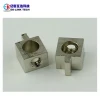 Brass Block Connector CNC Machining Welding Terminal Block for Switch Socket PCB Brass Terminal Blocks with Screw